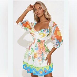 NWT Fashion Nova On Island Time Mini Dress